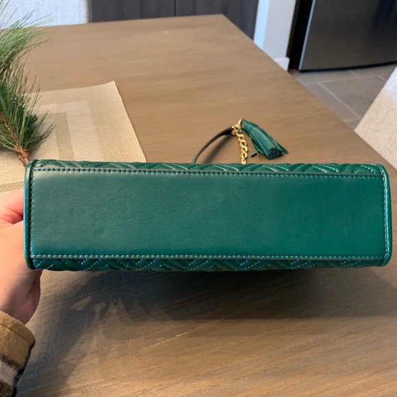 Tory Burch Green Fleming Convertible Shoulder Bag - Picture 3 of 8